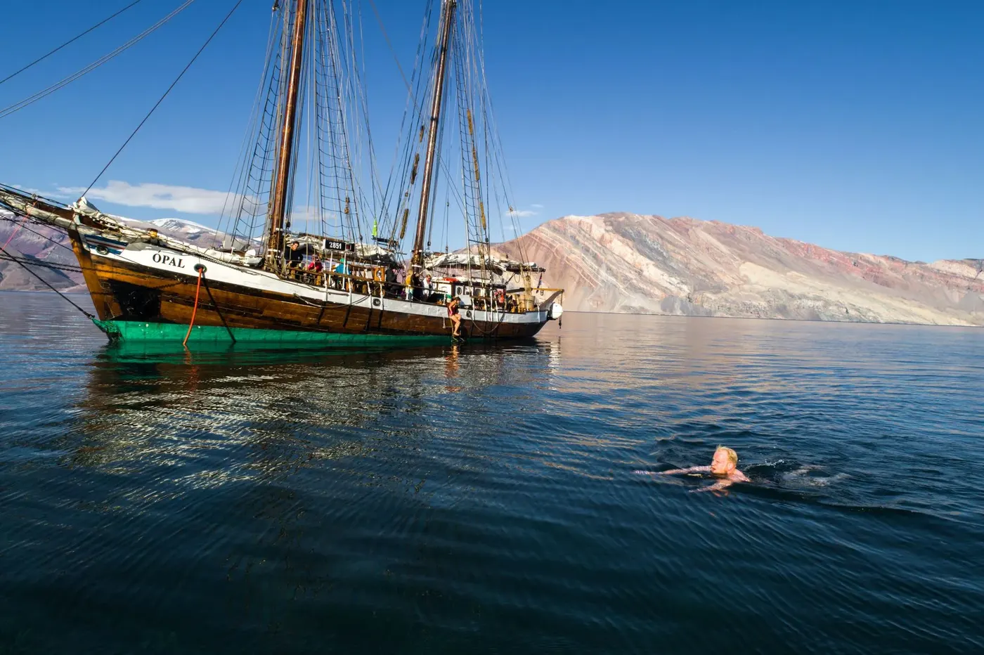 North Sailing — Schooner Opal