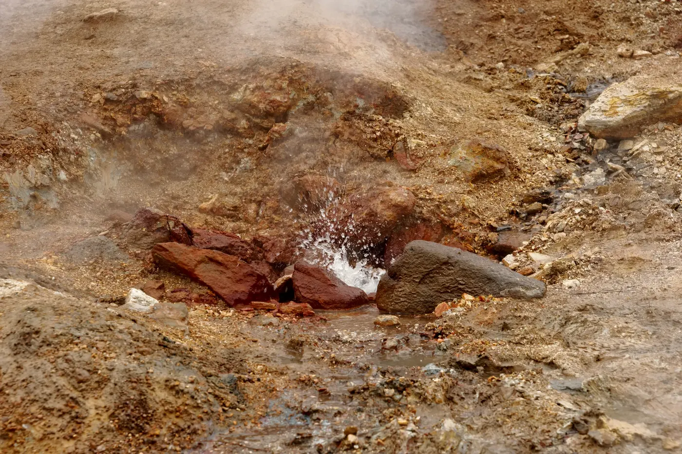 Reykjadalur Thermal River